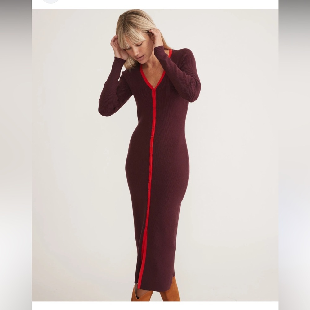 EUC Marine Layer Lexi Rib Sweater Dress